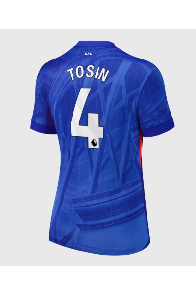 Chelsea Tosin Adarabioyo #4 Jalkapallovaatteet Naisten Kotipaita 2025-26 Lyhythihainen Chelsea Tosin Adarabioyo #4 Jalkapallovaatteet Naisten Kotipaita 2025-26 Lyhythihainen